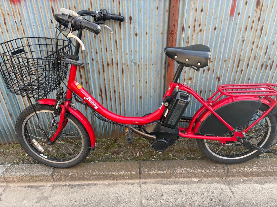 【整備済】電動アシスト自転車 ヤマハ PAS BABBY 20インチ 子供乗せ無