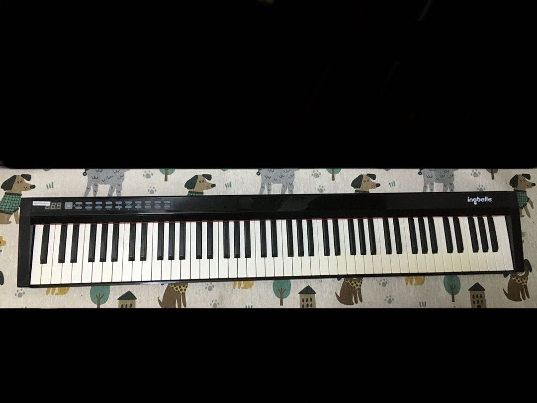 Ingbelle 88鍵盤 キーボード 電子ピアノ USB 軽量 イングベル