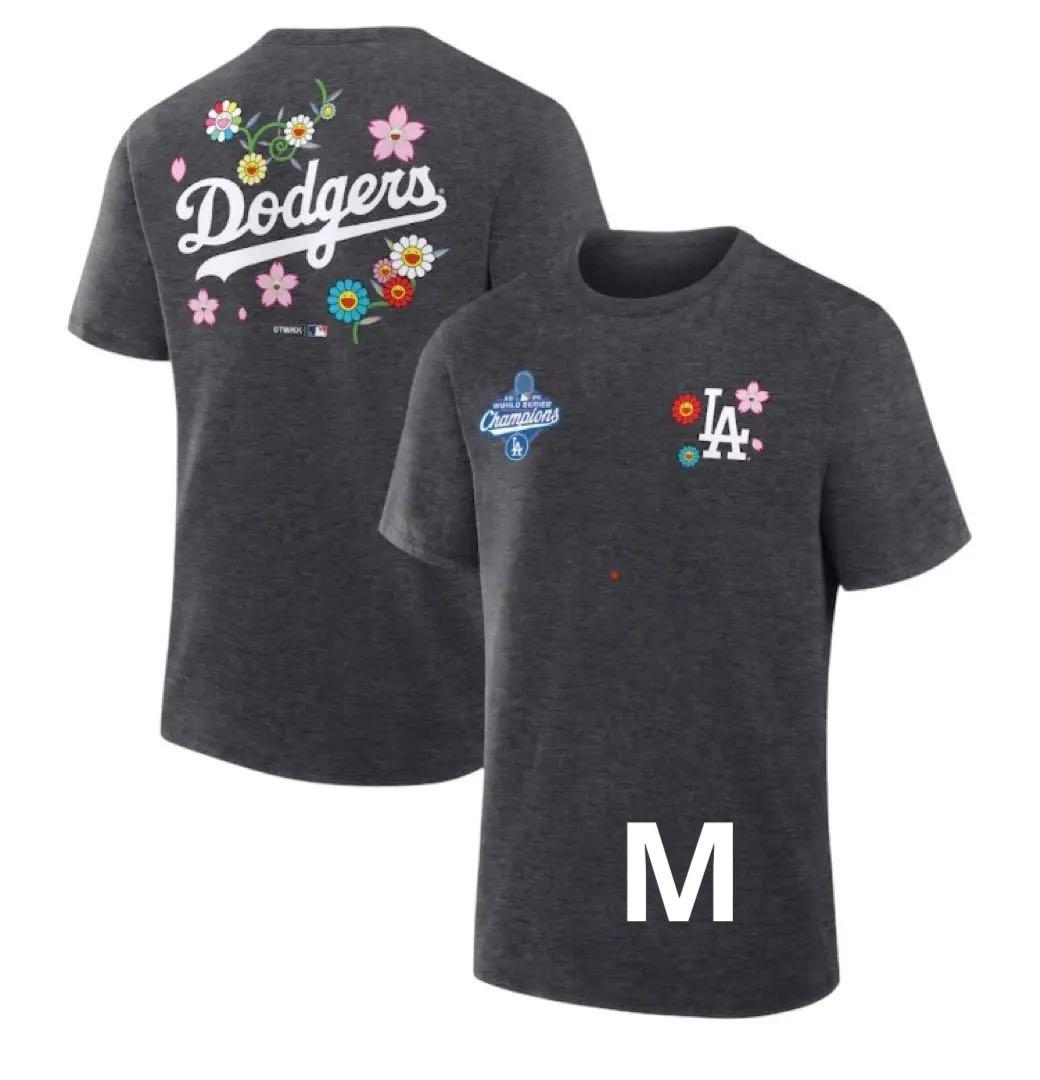 村上隆×ドジャース 2025年ワールドシリーズ優勝Tシャツ M